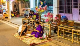 Step into the vibrant heart of Hue’s night markets
